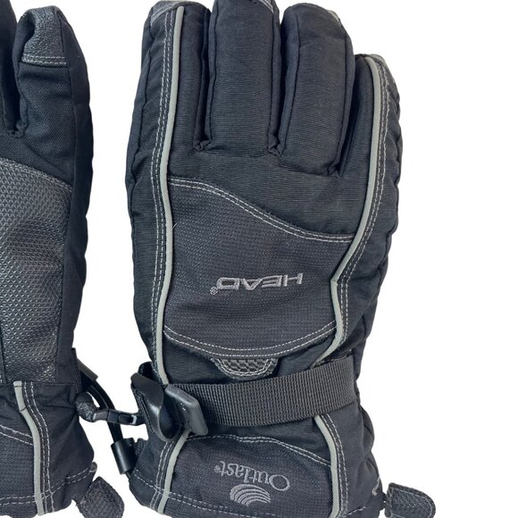 HEAD Outdoor Gloves Mens Small Black Waterproof Breathable - Picture 3 of 14